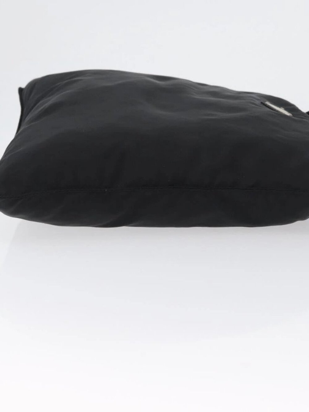 PRADA Shoulder Bag Nylon Black Silver - Picture 6 of 16